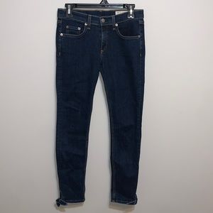 Rag & Bone Stevie Ankle Tie Capri Jeans in Paz